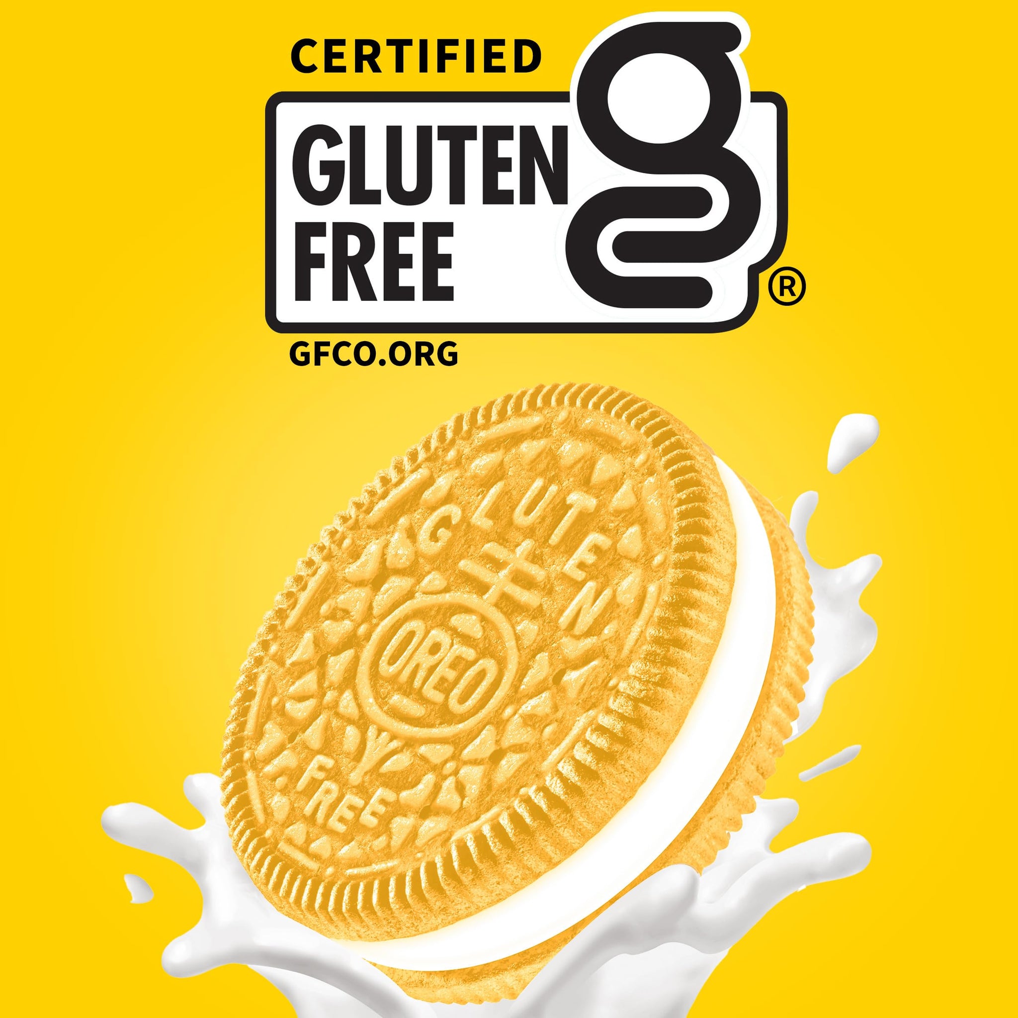 OREO Gluten Free Golden Sandwich Cookies, Gluten Free Cookies, 12.08 oz