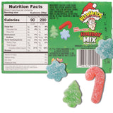 Warheads Holiday Mix Christmas Gummies, Sour Fruit Flavored Candy, Festive Stocking Stuffer, 3 Ounces (Pack of 3)