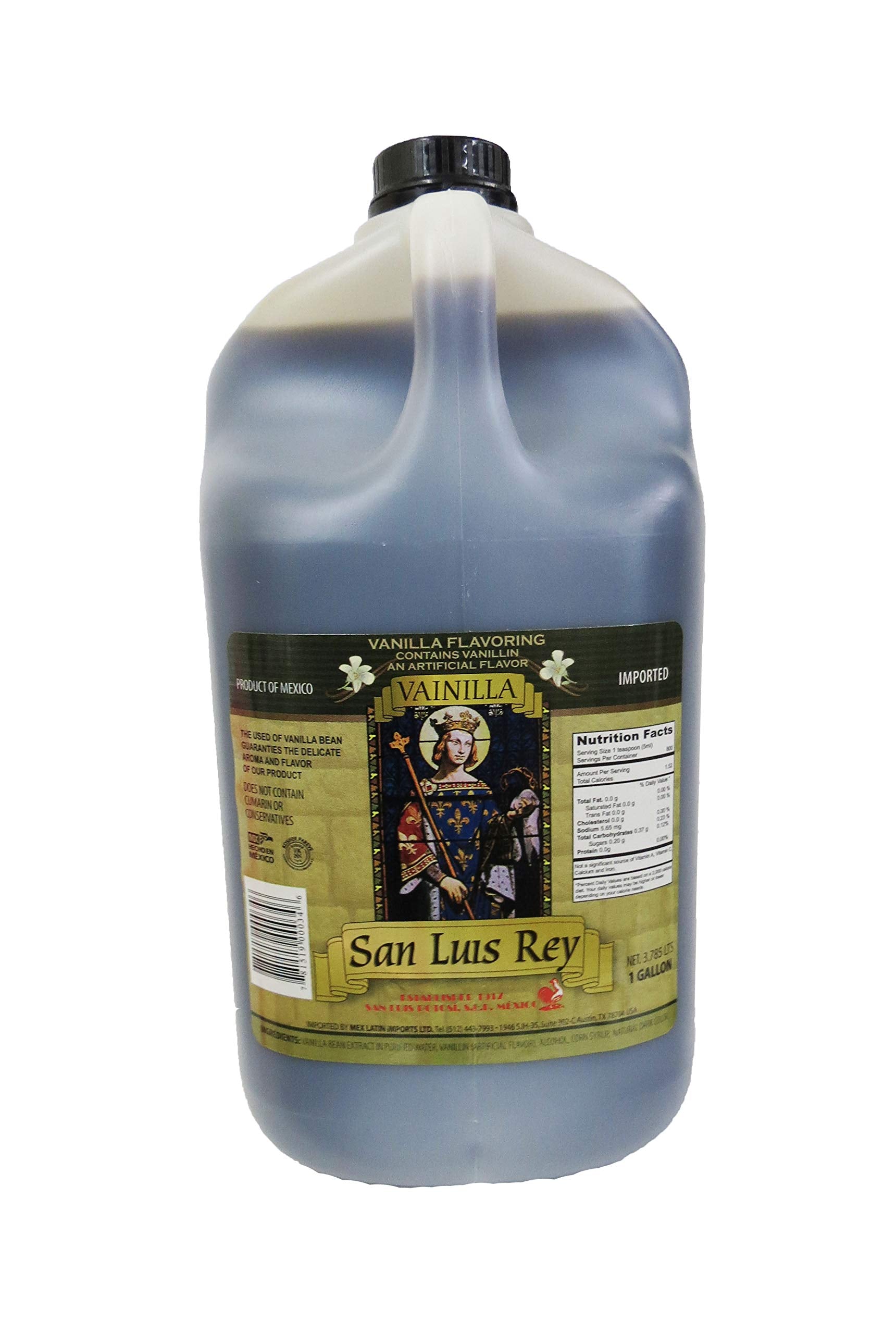 San Luis Rey Mexican Extract Vanilla Gallon