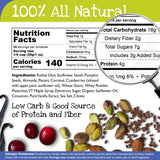 True North Granola - Go Nuts Granola with Dried Cranberries, Almonds, Coconut, Pecans and Pistachios, All Natural and Non-GMO, Bulk Bag, 5 lb.