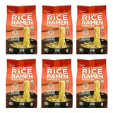 Lotus Foods Organic Millet & Brown Rice Ramen - Gluten Free Rice Ramen, Whole Grain Ramen Noodles, Low Sodium Rice Noodles, USDA Organic, Gluten Free