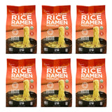 Lotus Foods Organic Millet & Brown Rice Ramen - Gluten Free Rice Ramen, Whole Grain Ramen Noodles, Low Sodium Rice Noodles, USDA Organic, Gluten Free