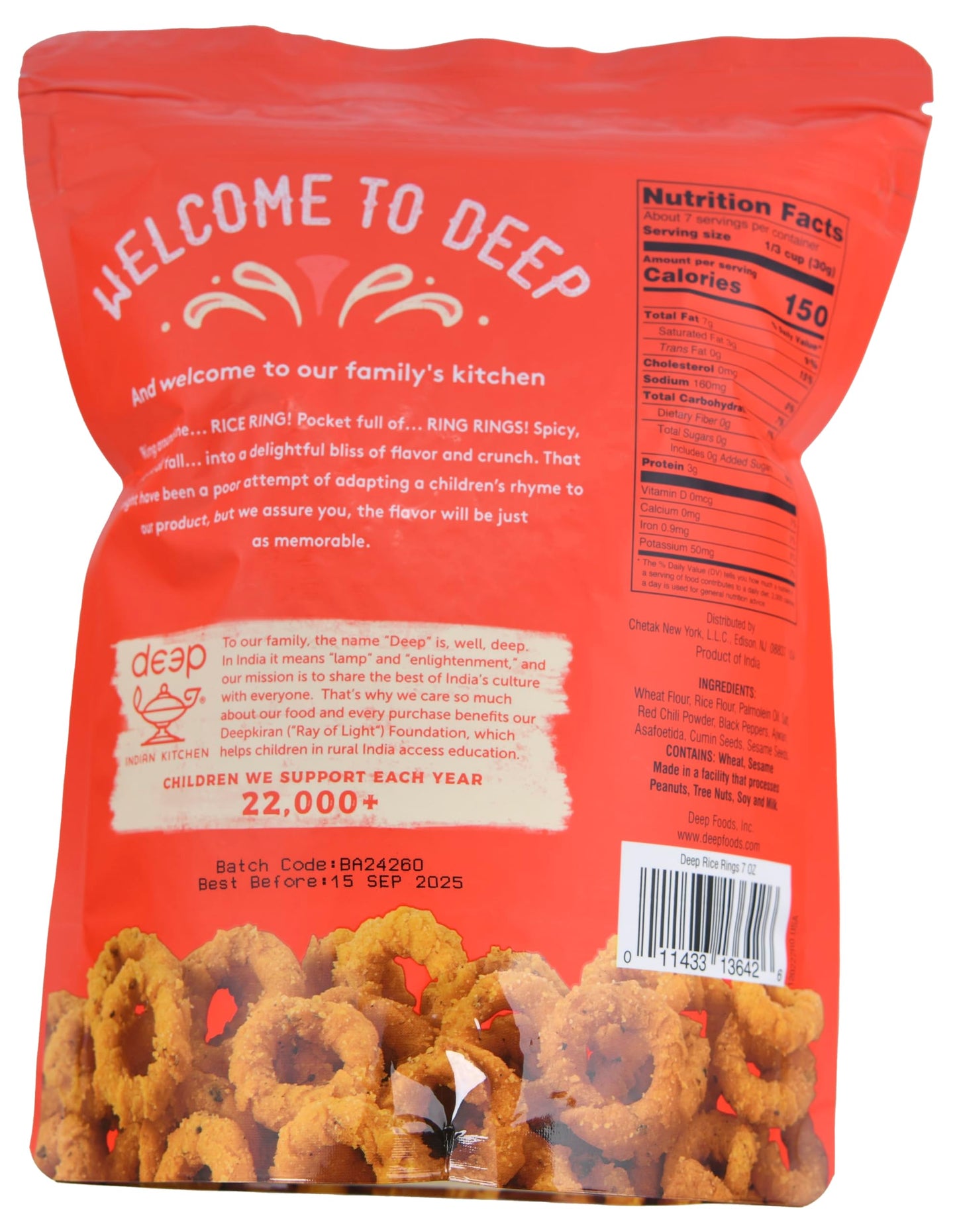Rice Rings (7oz)