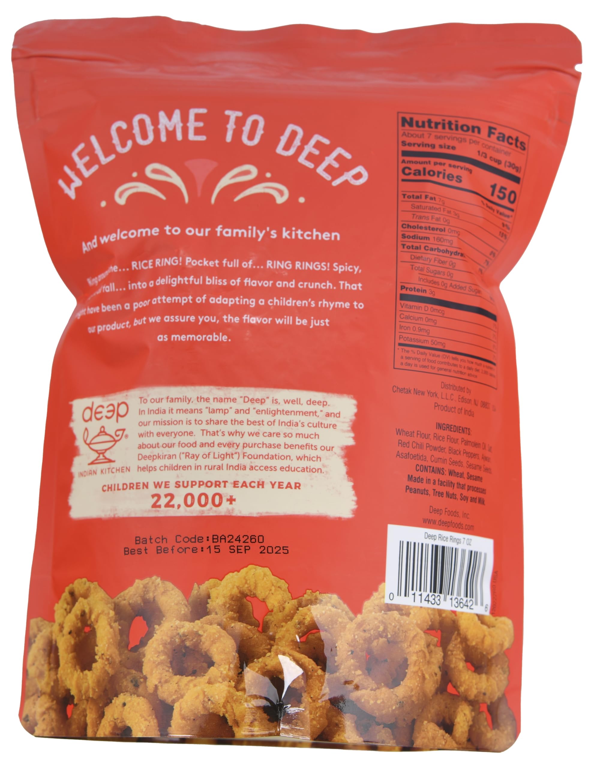 Rice Rings (7oz)