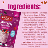 Prana Organic Overnight Chia with Oats Berry Fairy | Rich in Fiber & Protein, Vegan, Non-GMO | Ready to Eat Breakfast - 28 oz Bags - 1 Pack