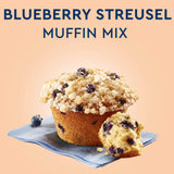 Duncan Hines Simple Mornings Blueberry Streusel Flavored Muffin Mix, 20.5 oz.