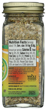 Whole Foods Market, Organic Cuban Mojo Spice Blend, 3.21 Ounce