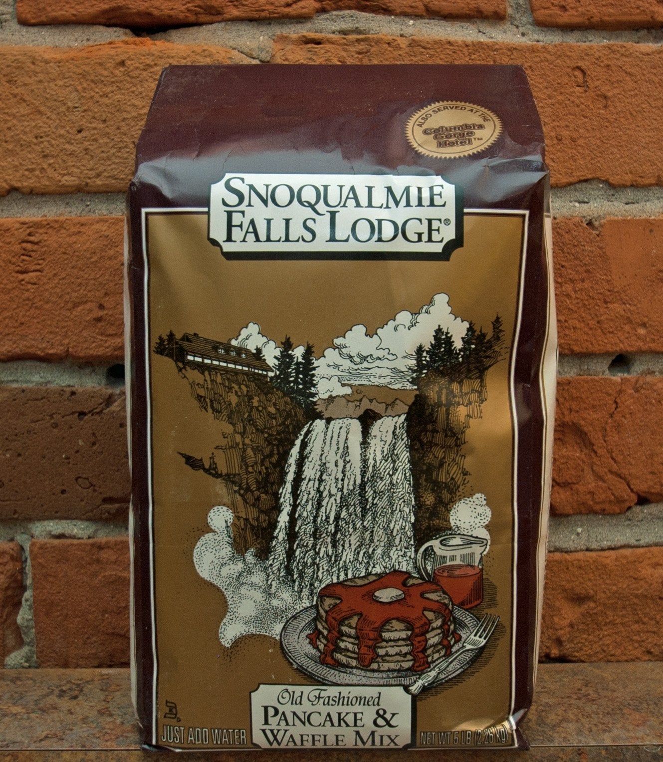 Snoqualmie Falls Lodge Old Fashioned PANCAKE & WAFFLE Mix 5lb. (3 Bags)