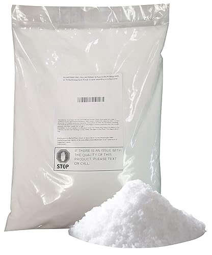 GLUCONO DELTA LACTONE POWDER 5 Pound Bulk Bag-GDL or Tofu Coagulant Food Grade aka Gluconolactone (GDL)