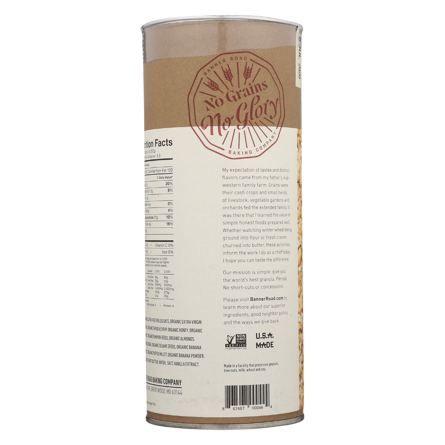Banner Road Baking Company Monkey Suit Granola, 11 oz