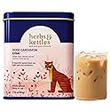 Herbs & Kettles Chai - Rose Cardamom | Assam Black Tea with Rose Petals, Green Cardamom, Ginger, Cinnamon & Cloves | Floral Loose Leaf Blend | Makes