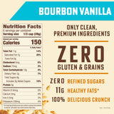B. Fine Foods Grain-Free Crunchy Granola Snack of Coconut, Saba Chips & Premium Nuts - UnGranola Bourbon Vanilla - Zero-Refined Sugar, Gluten-Free