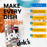 DAK's Spices Chocolate Crave Flavor | Salt, MSG, Preservative & Potassium Free | Low Carb & Keto Friendly | Perfect for Clean Eating & Adding Flavor
