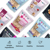 180 Snacks Pre-Meal Snack Skinny Rice Bar with Himalayan Salt 1 Pack, 3.22oz (Blueberry & Almond)
