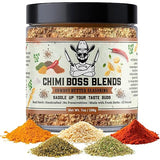 Chimi Boss Blends Cowboy Butter Seasoning, 7oz - Garlic Herb Butter Dry Rub for Grilling, Smoking & BBQ - Gourmet Small-Batch Spice Blend for Steak