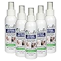 LivePure Anti-Allergen 3 OZ Fabric Spray for Household Surfaces. Plant-Based Allergy Spray for Dust Mites and Pet Dander. Fragrance Free - 5 Pack