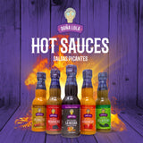 DOÑA LOLA HOT SAUCE, 6.1 Fl.Oz., Made in Mexico, No Artificial Flavors or Colors (Jalapeño Charcoal Roasted)