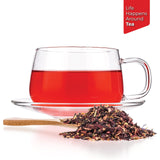 Tealyra - Strawberry Hibiscus Sangria - Apple Orange Mint - Herbal Fruity Loose Leaf Tea Blend - Caffeine-Free - Vitamin Rich - Hot or Iced - 112g