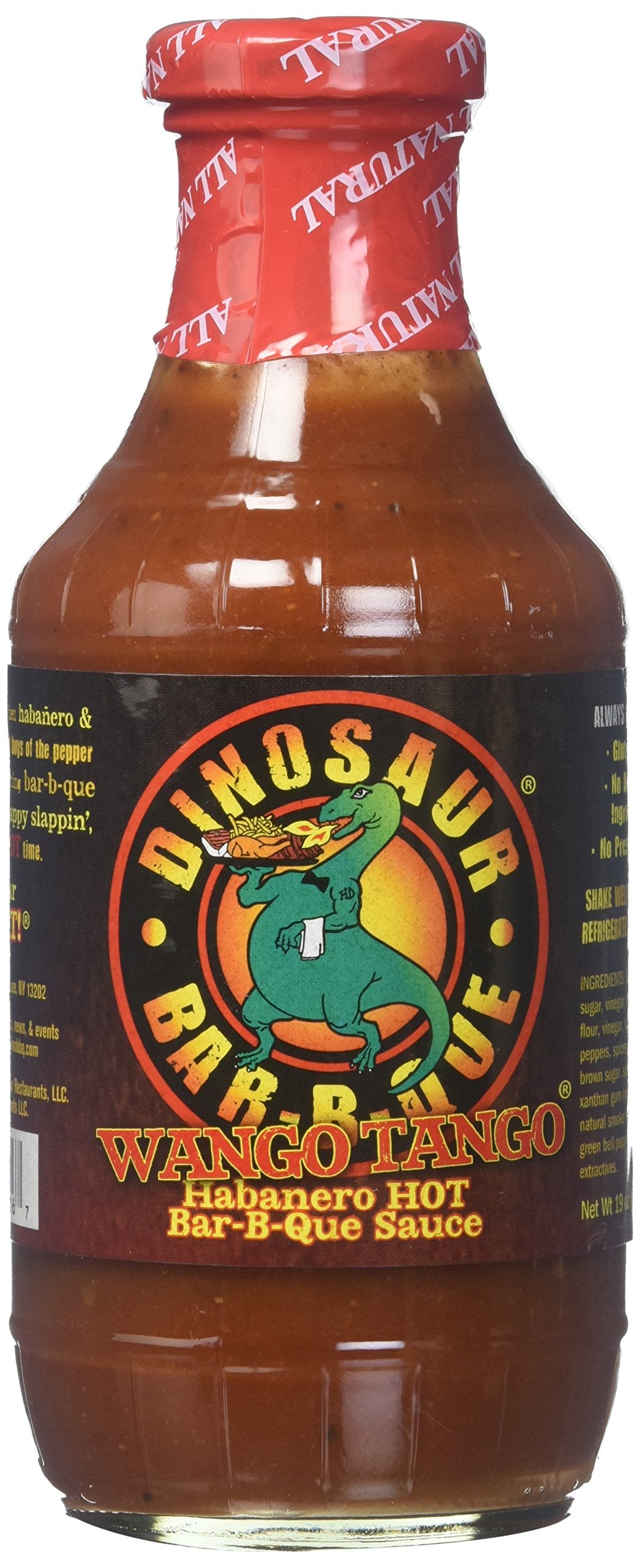 Dinosaur Wango Tango Habanero Hot Bbq Sauce