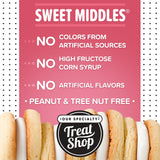 Our Specialty Crème Brulee Sweet Middle Sandwich Cookies, Nut Free Dessert, 6 Cookies, 7.75 Ounces