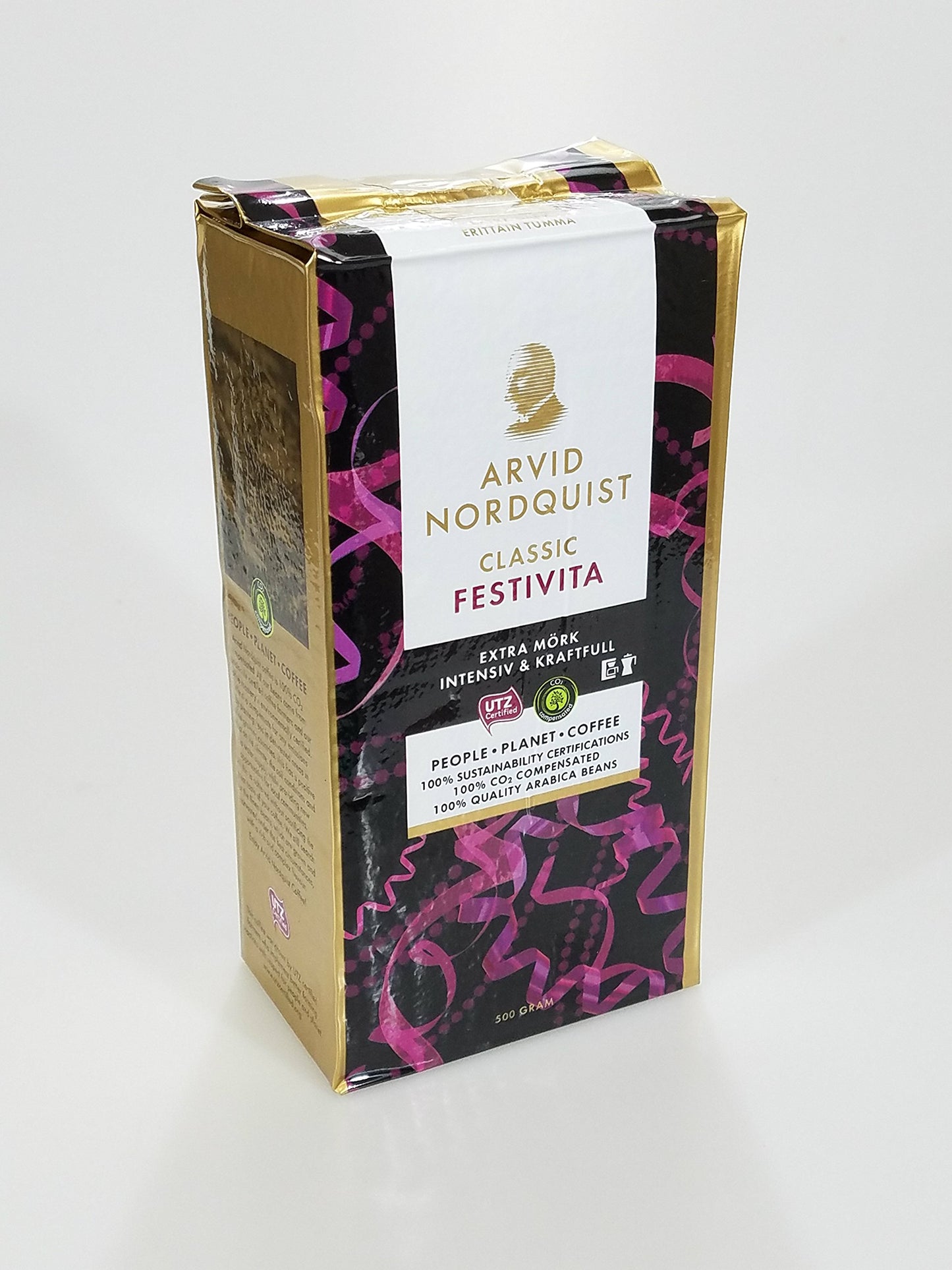 Arvid Norquist Classic Ground Coffee 2 - 17.6oz Bags(500grams) (Festivita)