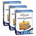 Kinnikinnick Gluten Free Pancake and Waffle Mix, 16 oz Box (Pack of 3), Allergy Friendly, Vegan, Kosher