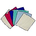 Estfin 6 Pack Dual Side Multi-Purpose Non Scratch Microfiber Heavy Duty Scouring Dishcloth Dishrag Dish Cleaning Washing Cloth Rag Towel Sponge Pad