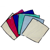 Estfin 6 Pack Dual Side Multi-Purpose Non Scratch Microfiber Heavy Duty Scouring Dishcloth Dishrag Dish Cleaning Washing Cloth Rag Towel Sponge Pad