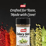 Badia Celery Seed, 2 oz - Aromatic Whole Seeds for Pickling, Salads, Dressings, Soups & Seafood Seasoning