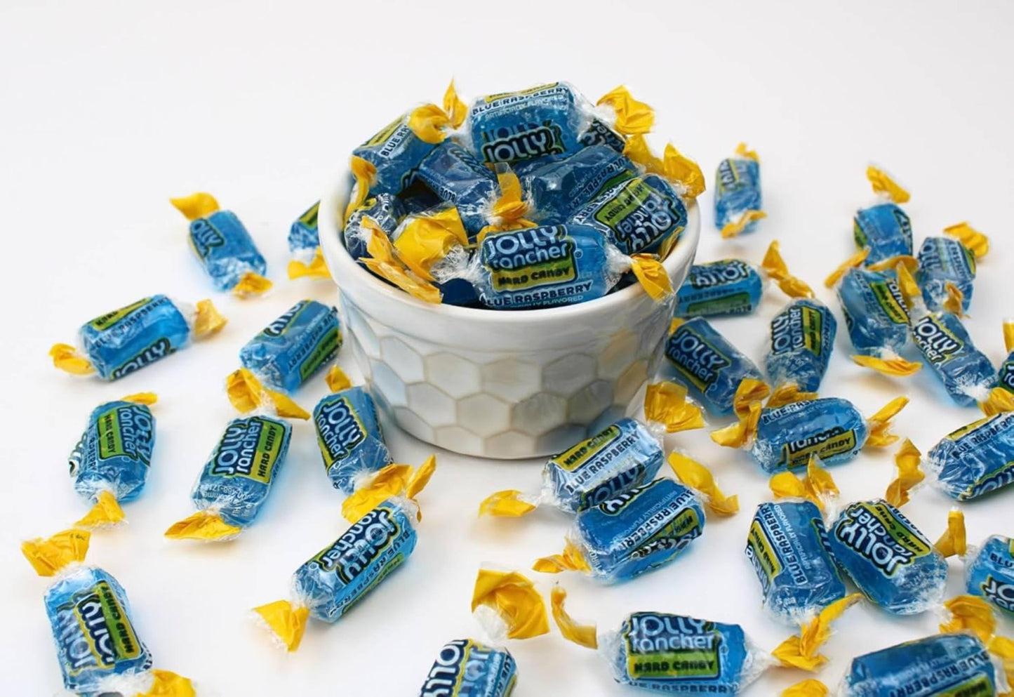Blue Raspberry Jolly Hard Candy Bulk - All Blue Ranchers Only (1 Pound)