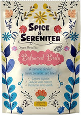 Spice & Serenitea- Balanced Body Organic Herbal Tea with Cumin, Coriander, and Fennel (CCF)
