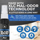 Blaze Away Commercial Air Freshener & Odor Eliminator for Strong Odor - Industrial-Grade Room Spray & Room Deodorizer for Home, Car, Smoke & Pet Odors