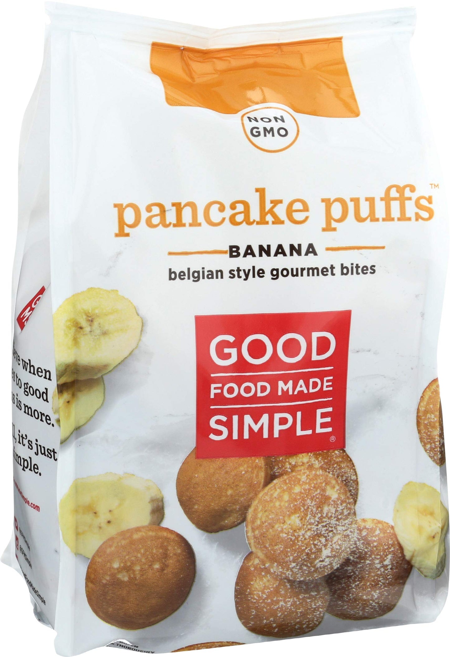 Good Food Made Simple, Pancake Puffs Banana, 8.8 Ounce
