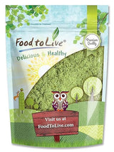 Food to Live Barley Powder, 1 Pound - Ground Whole Raw Dried Young Leaves, Fine Milled, Kosher, Vegan Superfood, Rich in Fiber, Protein. for Juices
