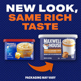 Maxwell House Instant Cafe-Style Beverage Mix, Easy to Prepare, 1 Canister, for Quick Morning Coffee or Afternoon Treat, Vanilla Caramel Latte, Kosher