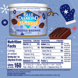 Blue Diamond Almonds, Holiday Frosted Brownie Flavored Sweet Snack Nut Almonds Perfect Size for On-The-Go, Holidays and Gatherings, Lunch, Adults