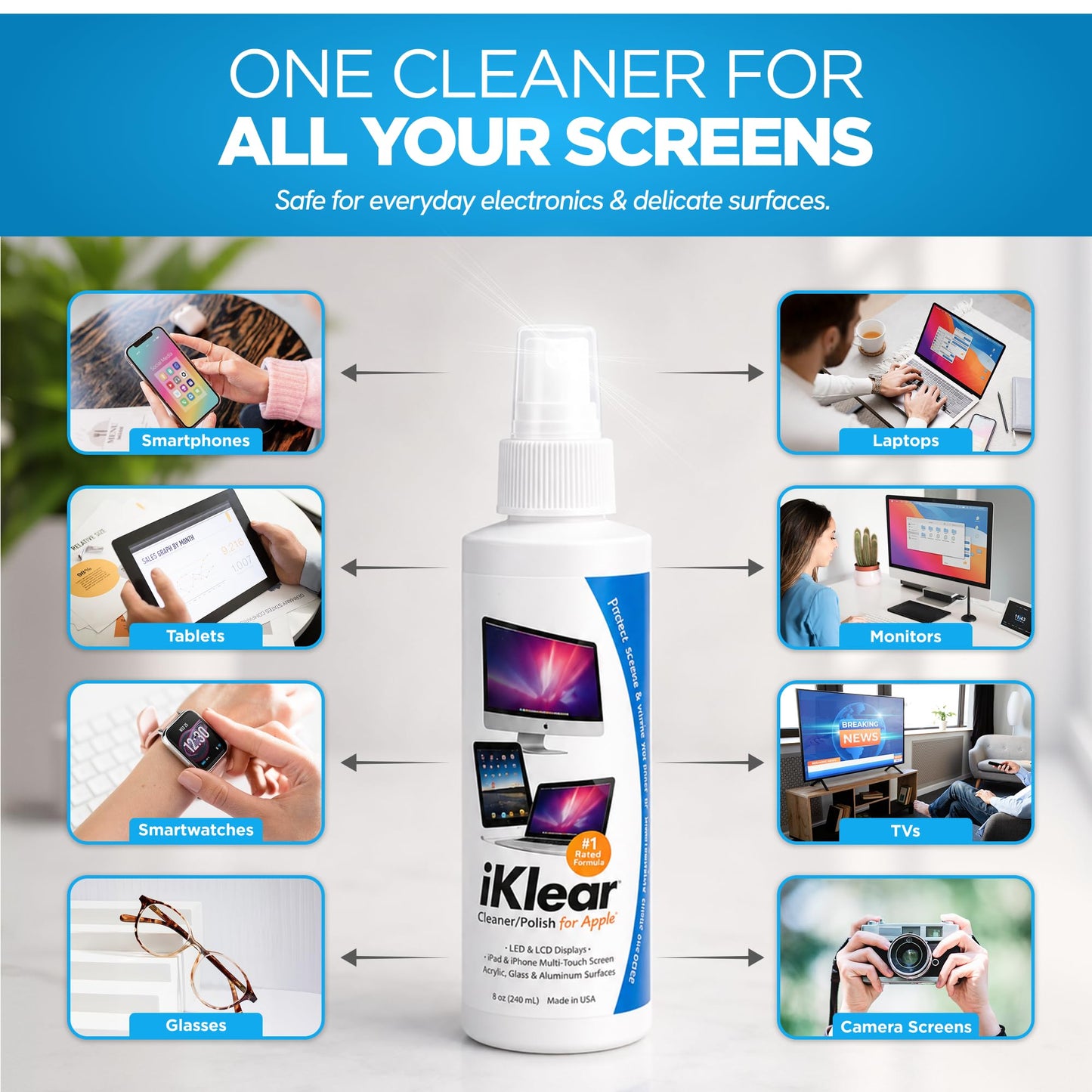 iKlear 8 oz Spray Bottle