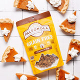 Paleonola - Grain Free Granola Pumpkin Pie Flavor - Non-GMO, Grain, Soy, Gluten, Dairy Free - Low Carb Protein Snack For A Healthy Breakfast