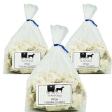 Amish Home Made Candies - Three 8 oz. Bags (White Cashew Clusters)