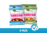 Tree Hugger Bubble Gum Variety Pack, Natural Colors and Flavors, Citrus Berry and Fantastic Fruit, Vegan, Non-GMO, Nut Free, Dairy Free, Kosher, 2 oz
