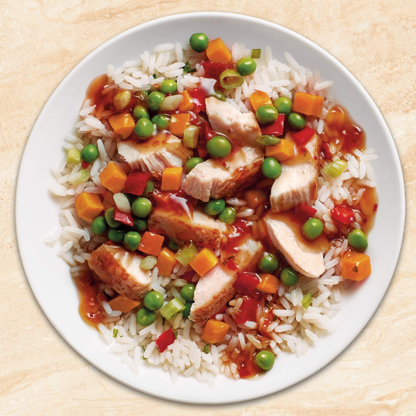 Healthy Choice Cafe Steamers General Tso's Spicy Chicken, Convenient Microwave Meal Made With No Preservatives, Frozen Meal, 10.3 OZ Bowl