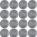16 PCS Stainless Steel Sponges Scrubbers Cleaning Ball Utensil Scrubber Density Metal Scrubber Scouring Pads Ball for Pot Pan Dish Wash Cleaning