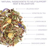 Dreamy Night Sleep Tea (1.65 oz, Pack of 18 Tea Bags) - Sleepytime Calming Caffeine Free Tea Herbal Blend with Valerian Root, Chamomile, Lemon Balm