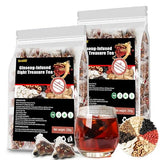 Ginseng-Infused Eight Treasure Teas, Kidney Tea Formula Ginseng Six Treasure Tea, Kidney Cleanse Detox Health Teabag for Women & Men, 8 Precious
