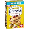 Betty Crocker Bisquick Pancake and Baking Mix, Original, Makes About 90 Pancakes, Large Size, 60 oz