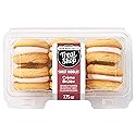 Our Specialty Crème Brulee Sweet Middle Sandwich Cookies, Nut Free Dessert, 6 Cookies, 7.75 Ounces