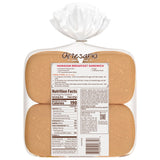 Artesano Hawaiian Bakery Buns, 8 count, (2.38 oz each), Sweet Hamburger Buns, 19 oz Bag