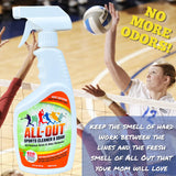 All Out Sports Stain Cleaner | Remove Stains from Shoes, Jerseys, Hats, Pants, Clothing, Helmets, Gloves Etc | Long-Lasting Soak & Clean Formula |