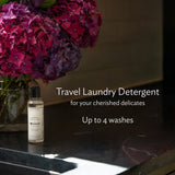 Wacoal Travel Laundry Detergent for Delicate Fabrics by Maison France Luxe, Enzyme-Free, Gentle on Skin & Safe for Fine Fabrics, Silk and Wool