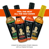 Steve-O's Hot Sauce - Habanero Hot Sauce | Garlic Habanero Hot Sauce for Tacos, Burgers, Nachos, Eggs, BBQ (148 ml)